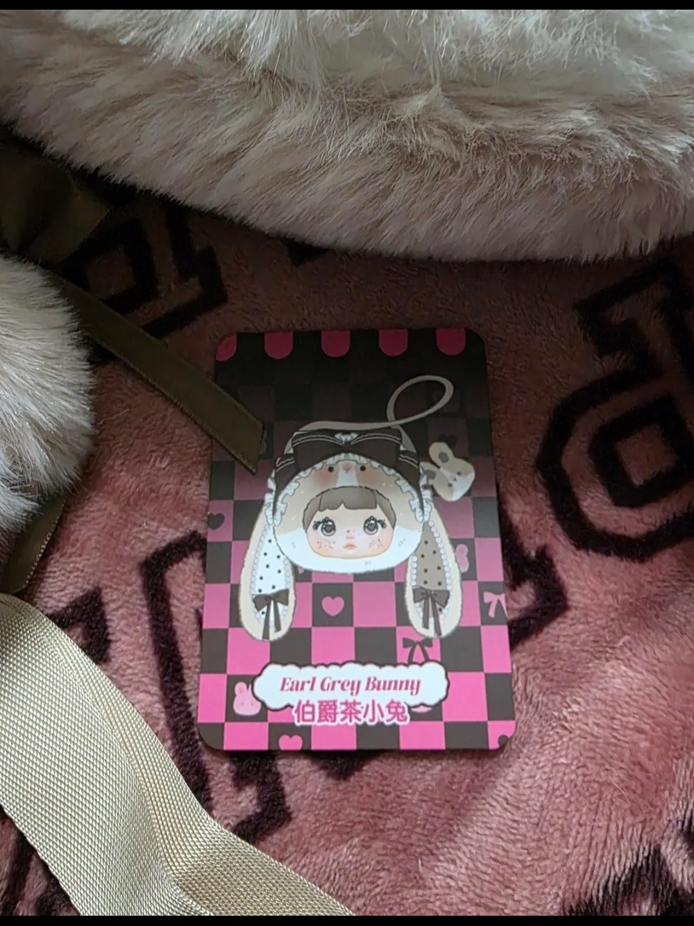 Nommi Cutie BAG CROSSBODY EARLY GREY BUNNY